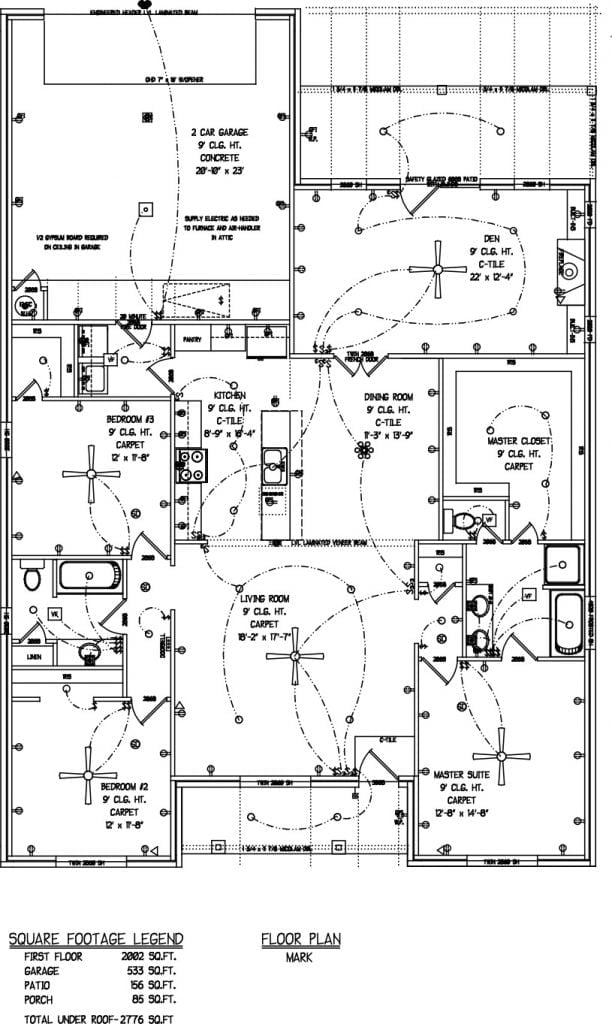 Mark Floor Plan 2911 Homes