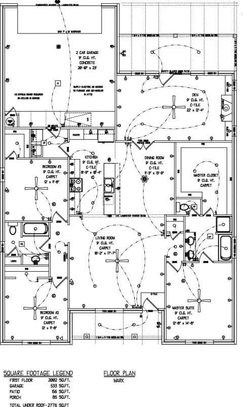 Mark Floor Plan | 2911 Homes